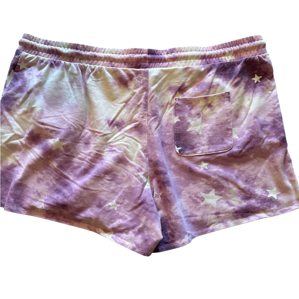 Wildfox Purple and White Tie-Dye and Stars Loungewear - Picture 9 of 11